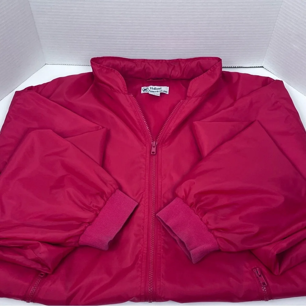 Holland America Cruise Line Men's Logo Lightweight Windbreaker Size L; Travel